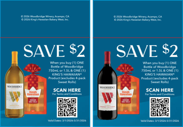 Woodbridge x King's Hawaiian Spring Shelf Talker