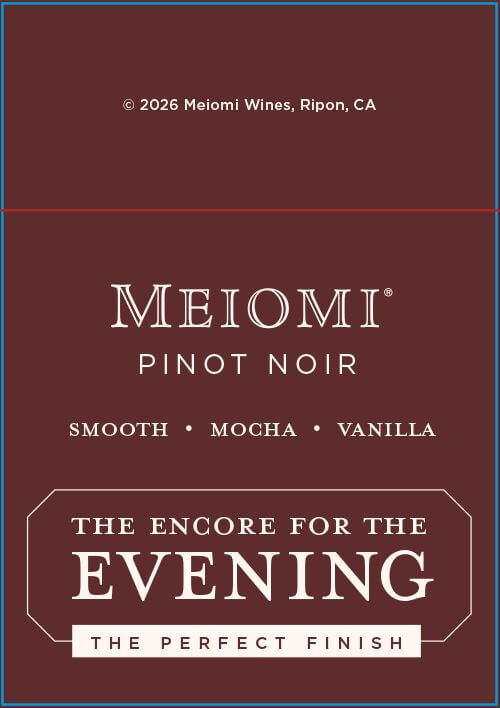 Meiomi Flow Shelf Talker - Pinot Noir