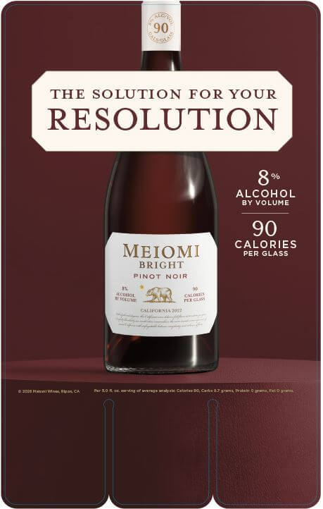 Meiomi Bright Case Card - Pinot Noir