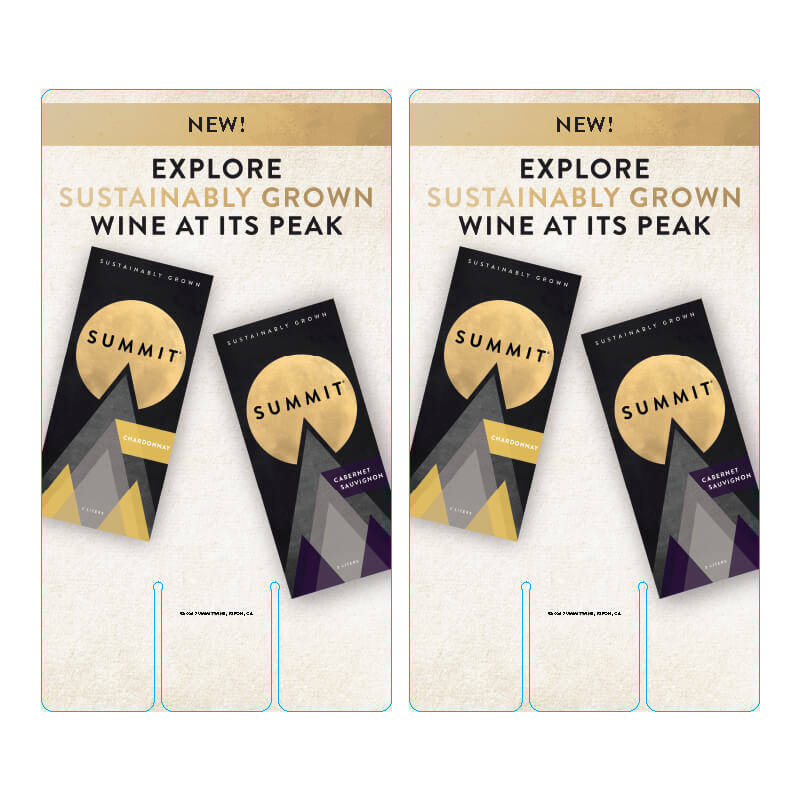 Summit Case Card - Chardonnay & Cabernet