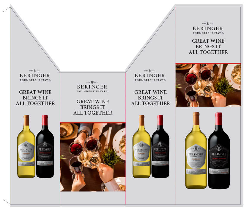Beringer Founders Estate 1.5L Case Sleeve