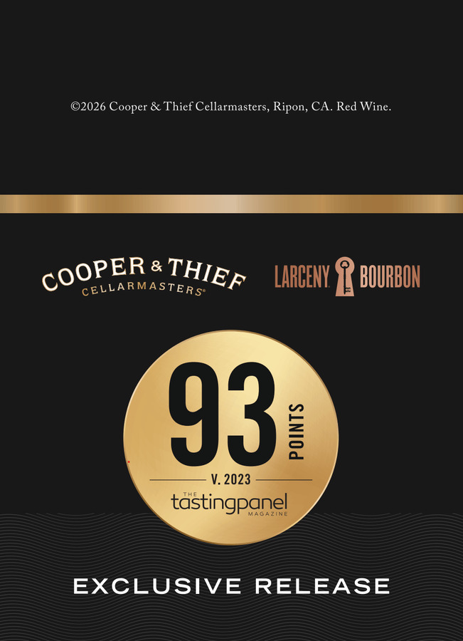 Cooper and Thief 93PT Shelf Talker