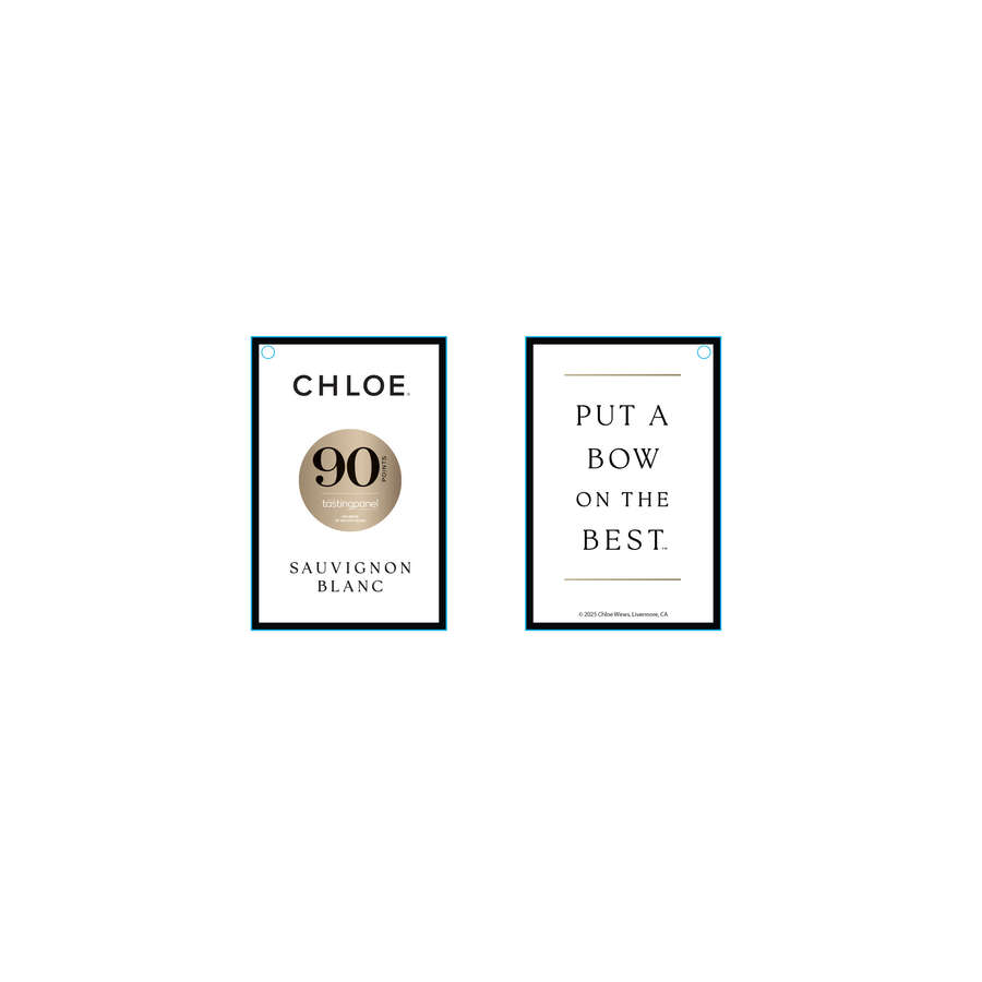 Chloe Put a Bow on the Best String Bottle Necker - Sauv Blanc