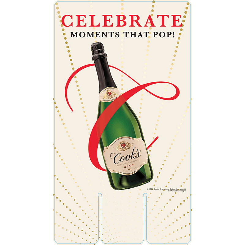 Cook's 2026 Flow 13.5x24 Case Card- Brut