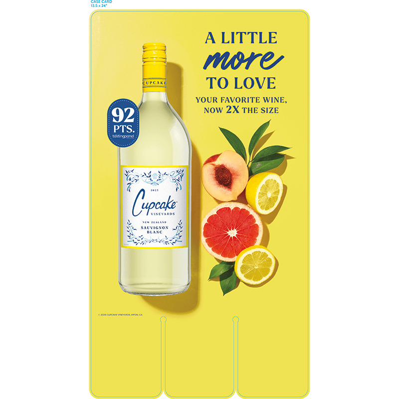 Cupcake 1.5L Flow Case Card - Sauvignon Blanc