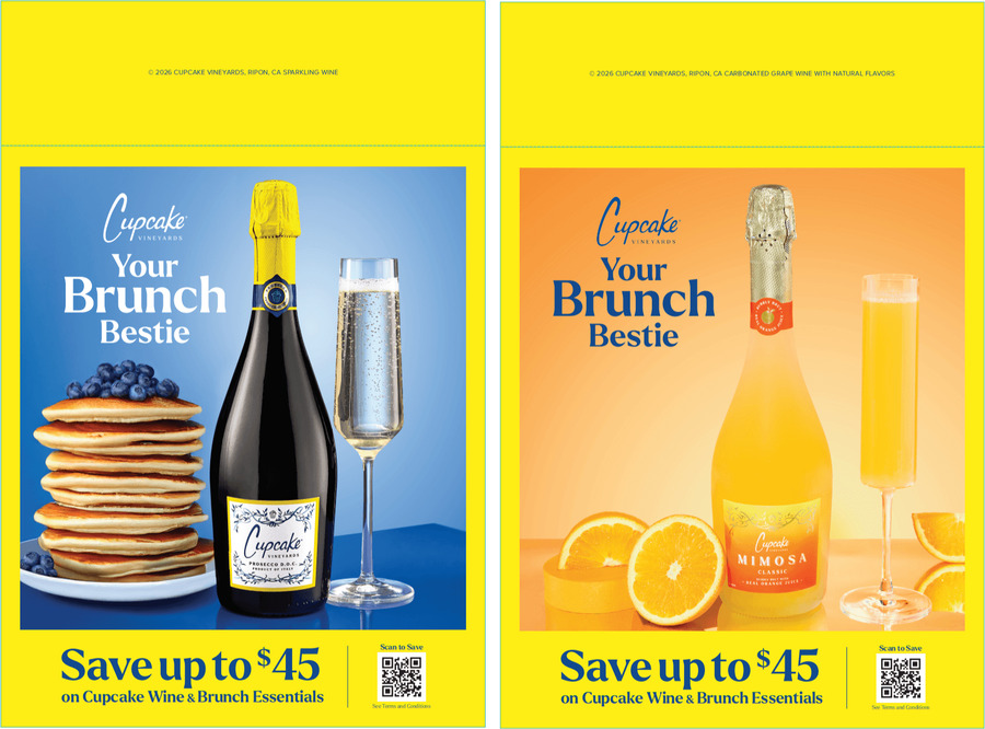 Cupcake Brunch Double Sided Case Talker