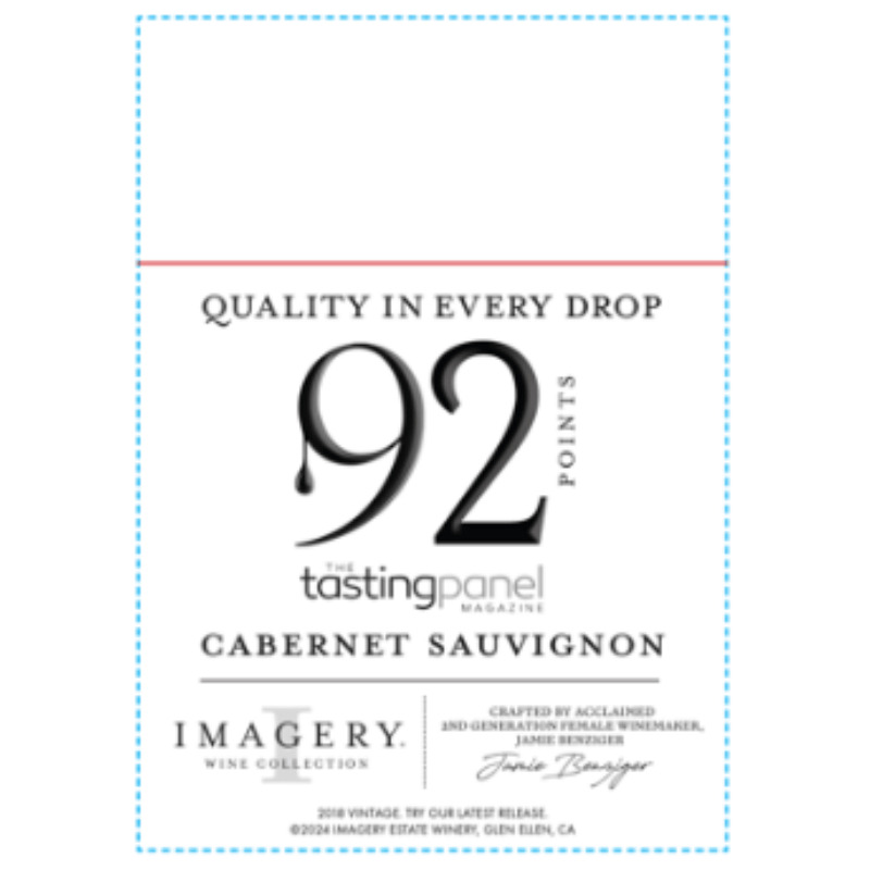 Imagery Quality Shelf Talker - Cabernet Sauvignon