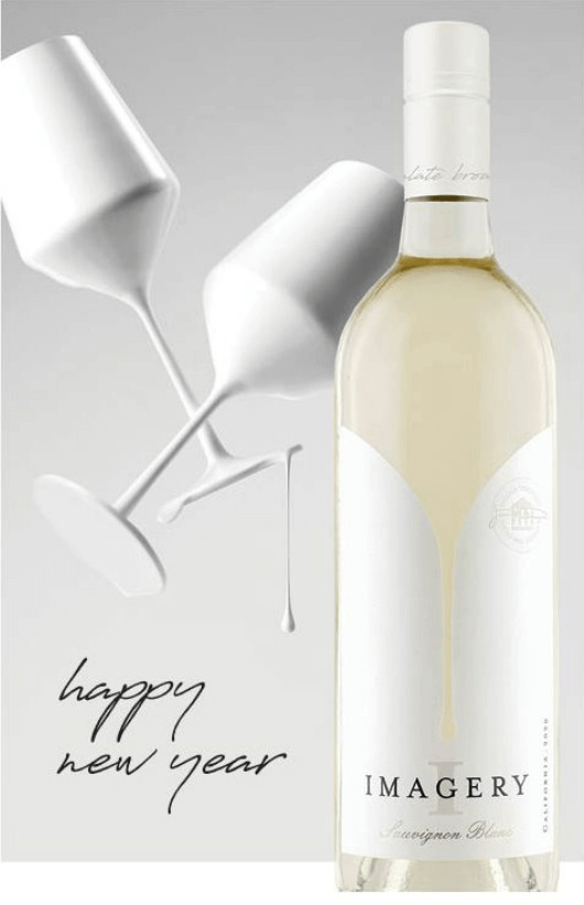 Imagery On-Prem New Years Card - Sauvignon Blanc