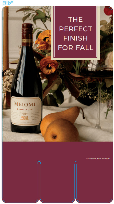 Meiomi Fall Harvest Case Card