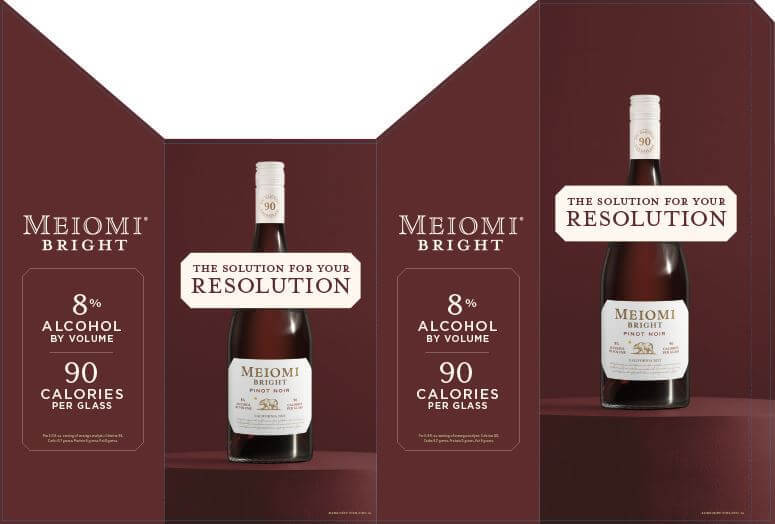 Meiomi Bright Case Sleeve - Pinot Noir