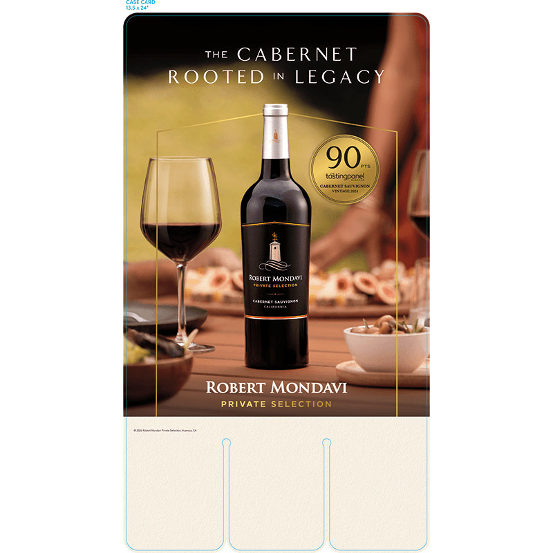 Robert Mondavi Private Selection 2026 Flow Case Card - Cabernet Sauvignon