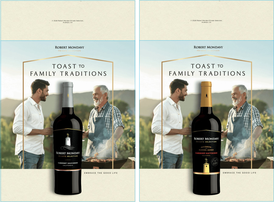 Robert Mondavi Private Selection Father's Day Case Talker