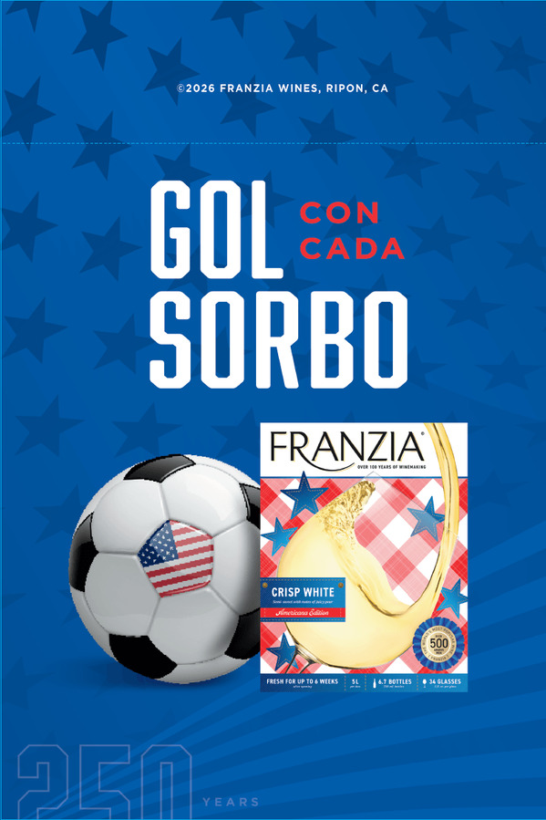Franzia World Cup Spanish POS Case Talker