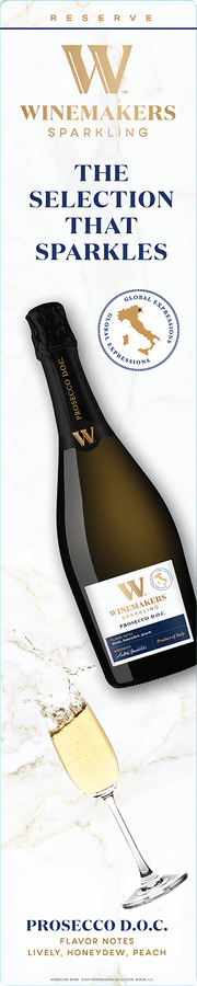 Winemakers Selection Reserve Walmart SWAS End Cap Side Panels - Prosecco