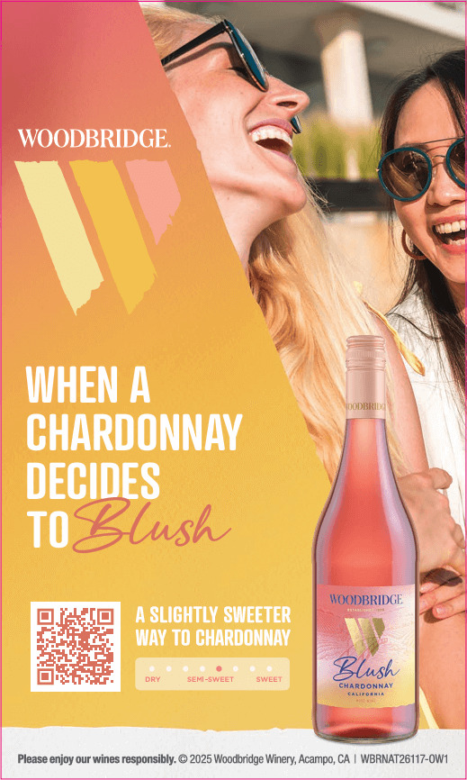 Woodbridge Blush Chard Tasting Card