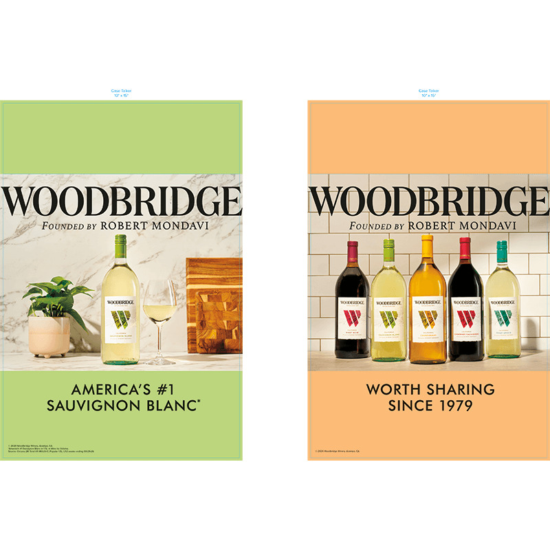 Woodbridge 2026 Flow Double Sided Case Talker - Sauvignon Blanc and Portfolio