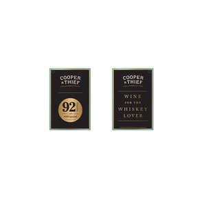 Cooper & Thief Cabernet Sauvignon Tasting Panel String Bottle Necker