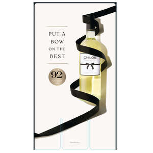 Chloe Put A Bow On the Best Case Card 10 x 16 - 92 Pt - Pinot Grigio - Consolidator Inventory