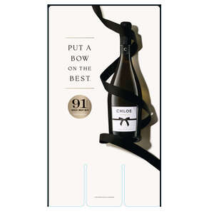 Chloe Put A Bow On The Best Case Card 13.5 x 24 - 91 Pt - Prosecco Consolidator Inventory