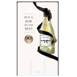 Chloe Put A Bow on the Best Case Card 10 x 16 - 90 Pt - Sauv Blanc Consolidator Inventory