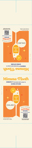 Chloe Mimosa Month Table Tent