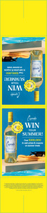 Cupcake Win Your Summer Table Tent - Moscato