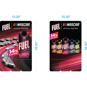 Fuel 2026 Nascar Flow Case Card - Hard Punch/Family