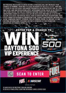 Fuel by Franzia Rev Your Engines Shelf Talker