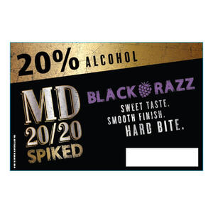 MD 20/20 Spiked! Box Cling