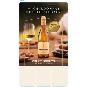 Robert Mondavi Private Selection 2026 Flow Case Card - Chardonnay
