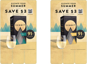 Summit Summer Savings Double Sided Case Card